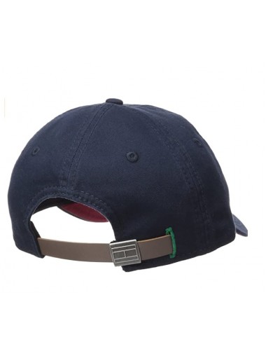 Tommy Hilfiger Men's Logo Dad Baseball Cap- Navy